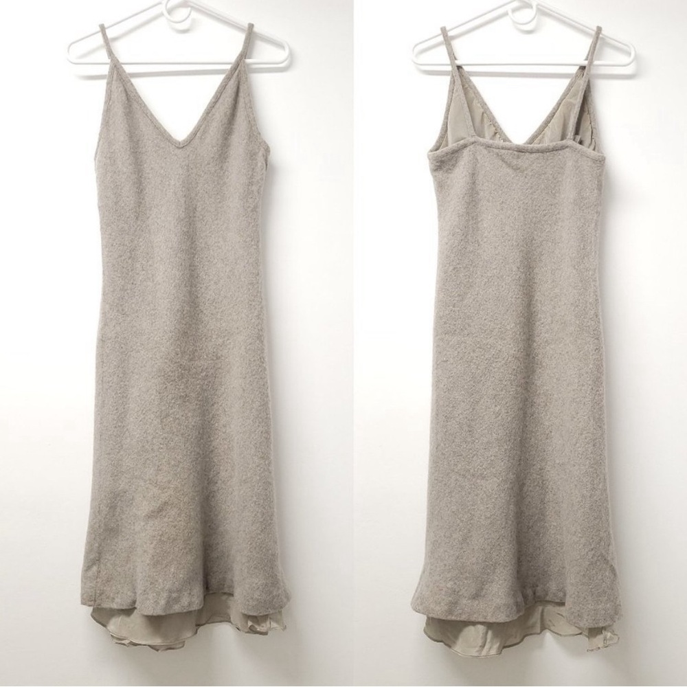 Elizabeth and James Gray Midi Dress